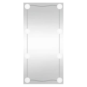 LED Wall Mirror 30x60 cm - Stylish & Functional Lighting