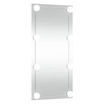 LED Wall Mirror 30x60 cm - Stylish & Functional Lighting