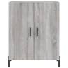 Elegant Highboard Grey Sonoma - 69.5x34x180 cm | HipoMarket