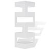 White Square Umbrella Stand - Modern Storage Holder