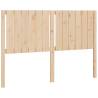 Solid Pine Bed Headboard 145.5x4x100 cm | Rustic Elegance