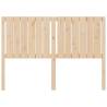 Solid Pine Bed Headboard 145.5x4x100 cm | Rustic Elegance