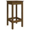 3 Piece Garden Bar Set - Honey Brown Solid Pine Wood