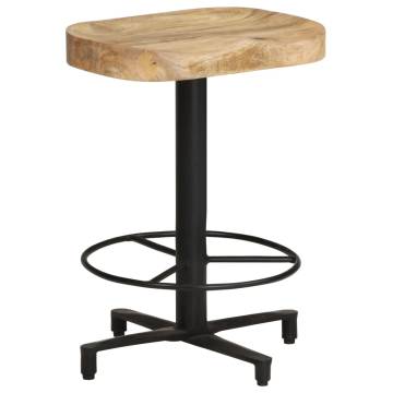 Bar Stools 2 pcs 52 cm Solid Mango Wood - Stylish & Durable