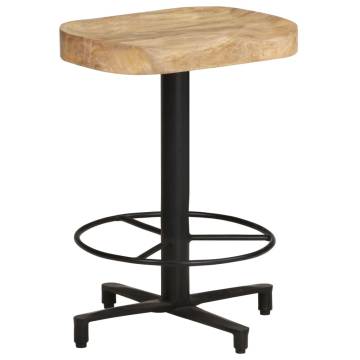 Bar Stools 2 pcs 52 cm Solid Mango Wood - Stylish & Durable