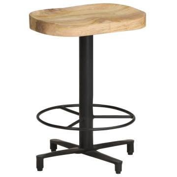 Bar Stools 2 pcs 52 cm Solid Mango Wood - Stylish & Durable