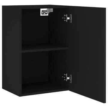 TV Wall Cabinets 2 pcs Black - Stylish & Spacious Storage