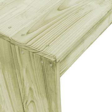 Bar Table 170x60 cm | Impregnated Pinewood - Hipomarket