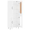 Highboard High Gloss White - Stylish Storage Solution