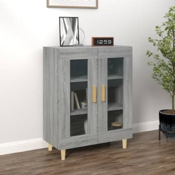 Stylish Grey Sonoma Sideboard - 69.5x34x90 cm | HipoMarket