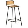 Bar Chairs 2 pcs - Solid Mango Wood - Hipomarket UK