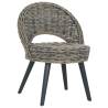 Sofa Chair Kubu Rattan Black Colour black Quantity in Package 1 