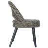 Kubu Rattan Sofa Chair - Stylish Black Design | Hipomarket