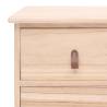 Elegant Nightstands Set - 2 Paulownia Wood Cabinets | HipoMarket