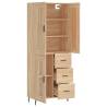 Highboard Sonoma Oak - Stylish Storage Solution | Hipo Market