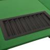 10-Player Poker Table with Chip Tray - Green 160x80 cm