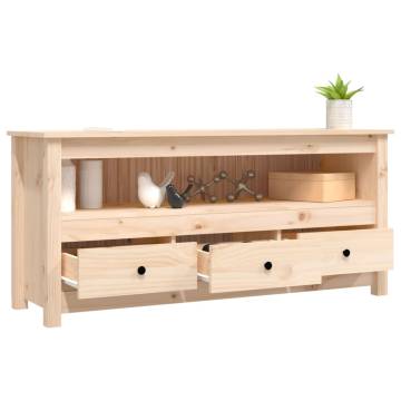 Classic Solid Wood Pine TV Cabinet - Stylish & Functional