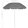 Beach Umbrella Anthracite 300 cm - UV Protective & Stylish