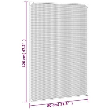 Magnetic Insect Screen for Windows 80x120 cm - Hipomarket