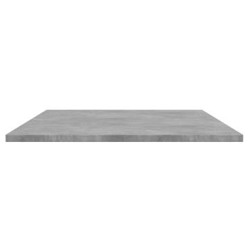 Bookshelf Boards - 4 pcs Concrete Grey | Hipomarket UK