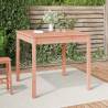 Garden Table 82.5x82.5x76 cm Solid Wood Douglas Colour natural douglas Size 82.5 x 82.5 x 76 cm Quantity in Package 1 