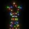 Colourful 200 LEDs Christmas Tree with Spike - 180 cm