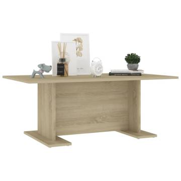 Modern Coffee Table Sonoma Oak - 103.5x60x40 cm