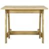 Stylish Garden Table 110x74 cm | Impregnated Pinewood