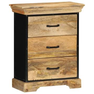 Chest of Drawers - 60x30x75 cm Solid Mango Wood | HipoMarket