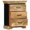 Chest of Drawers - 60x30x75 cm Solid Mango Wood | HipoMarket