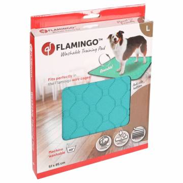 FLAMINGO Washable Non-slip Pet Training Pad - Green