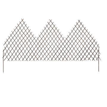 Garden Trellis Fences - 5 pcs Willow 170x105 cm | HipoMarket