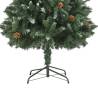 180 cm Pre-lit Artificial Christmas Tree with Ball Set