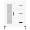 Stylish Highboard White 69.5x34x180 cm | Hipomarket UK