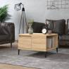 Coffee Table Sonoma Oak 55x55x36.5 cm Engineered Wood Colour sonoma oak Quantity in Package 1 