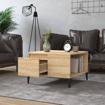 Sonoma Oak Coffee Table - Stylish & Durable Design | Hipomarket