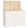 Laundry Box White | Solid Pine Wood Storage - HipoMarket