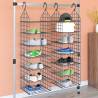 Hanging Closet Organiser with 7 Shelves 2 pcs Quantity in Package 1 Model hanging closet organiser Number of 