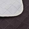 Double-sided Quilted Bedspread Beige Brown - 220 x 240 cm