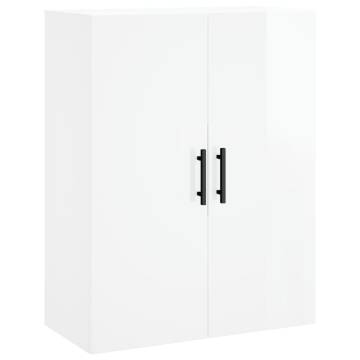 Highboard High Gloss White - Stylish Storage Solution | HipoMarket