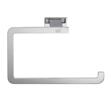 Kleine Wolke Meo Silver Towel Ring - Stylish Bathroom Solution