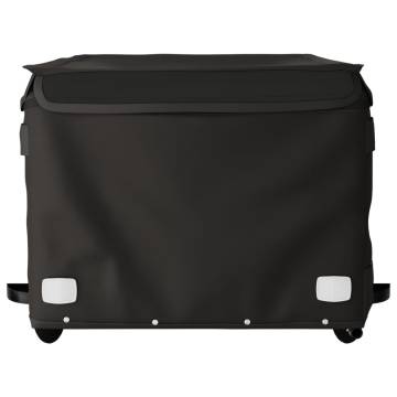 Bike Trailer Black - 45 kg Iron Cargo Trailer | HipoMarket