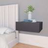 Floating Nightstands 2 pcs Grey 40x30x15 cm Engineered Wood Colour grey Quantity in Package 2 