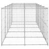 Outdoor Dog Kennel | Galvanised Steel 12.1 m² | Hipomarket