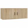 Wall Mounted TV Cabinet Sonoma Oak - Stylish & Practical