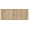 Wall Mounted TV Cabinet Sonoma Oak - Stylish & Practical