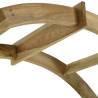 Trellis Arch Green Impregnated Pinewood - Garden Decor