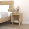 Stylish Bedside Cabinet Sonoma Oak - 40x35x50 cm