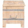 Solid Acacia Wood Chest 90x40x40 cm | HipoMarket UK