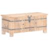 Solid Acacia Wood Chest 90x40x40 cm | HipoMarket UK